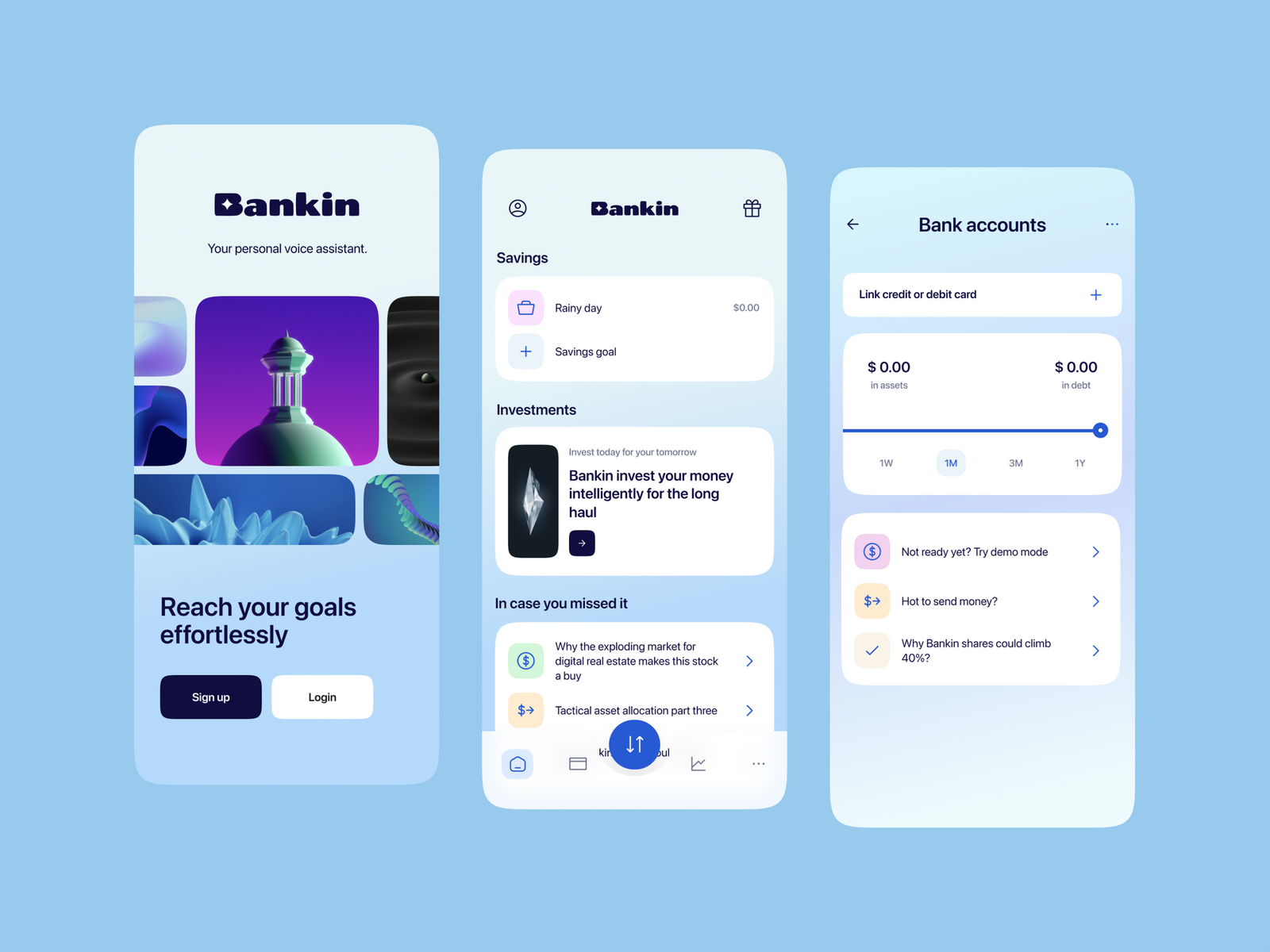 Bankin — Voice assistant, savings dashboard and bank accounts