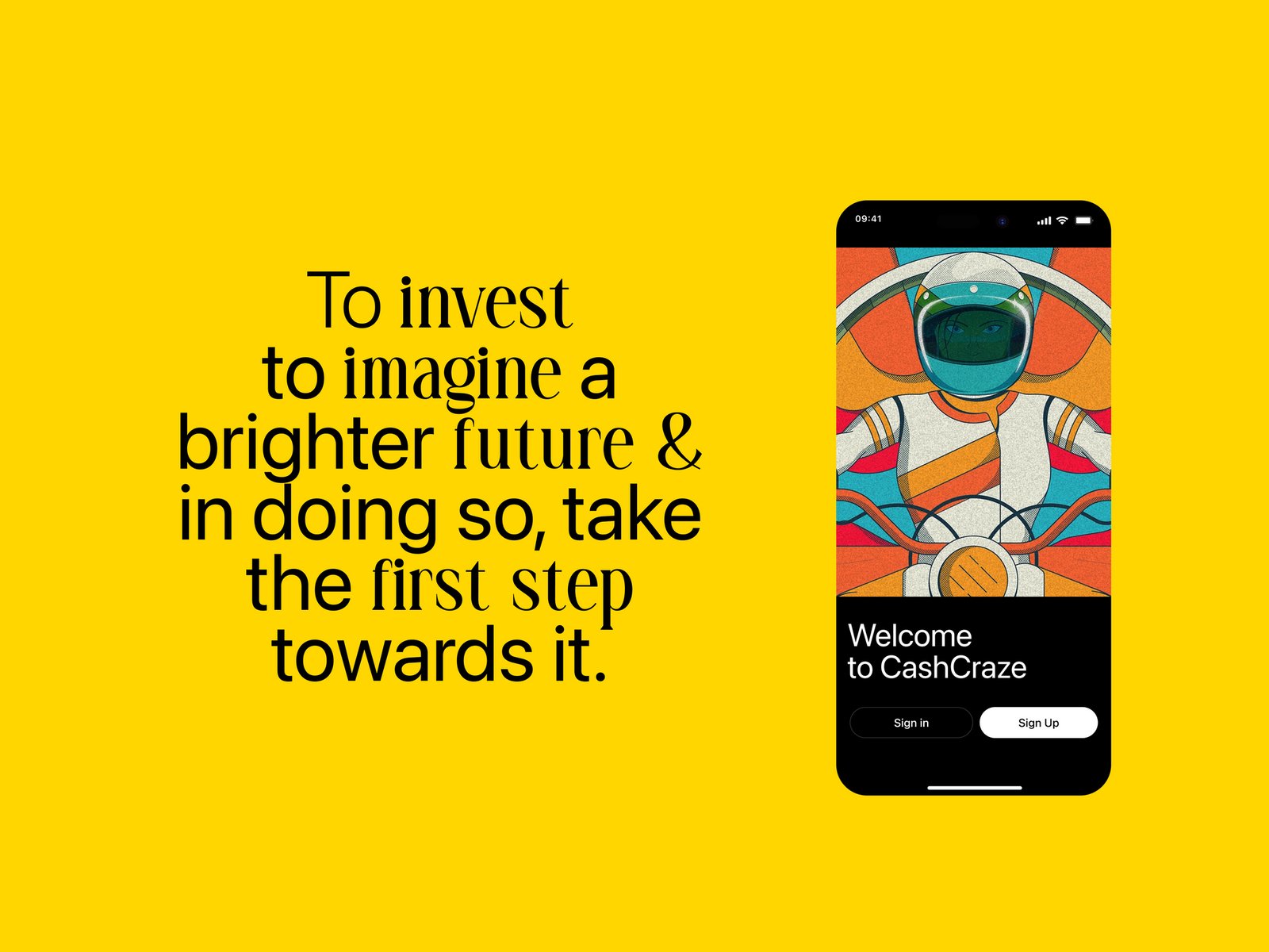 CashCraze — To invest is to imagine a brighter future