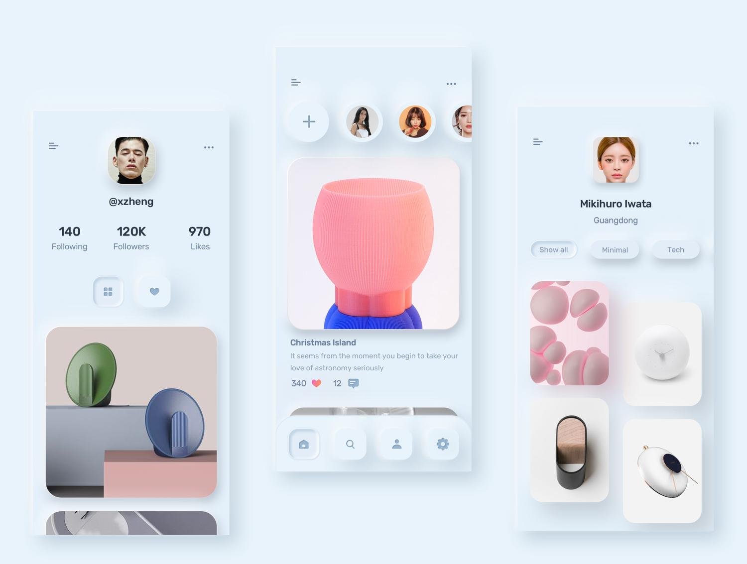 Skeuomorph — Detail views